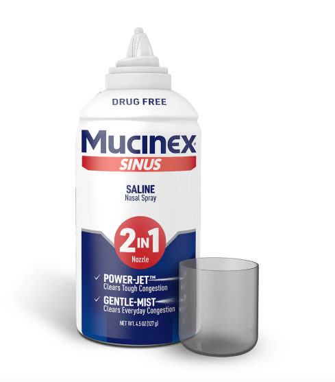 mucinex sinus saline nasal spray outdoor gear must have